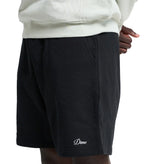 Dime Cursive Small Logo Sweatshorts Black