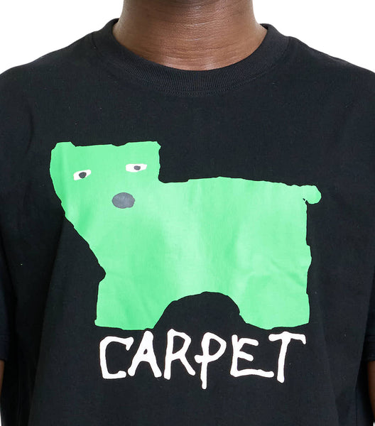 Carpet Company Low IQ Dog T-Shirt Black