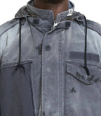 Mihara Yasuhiro Distressed M-65 Jacket Black