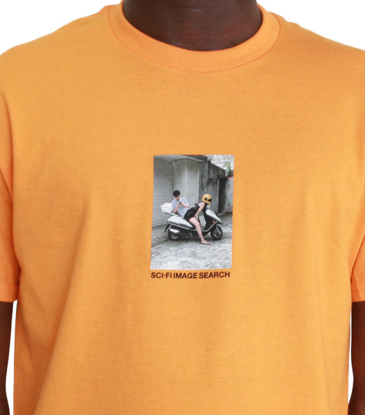 Sci-Fi Fantasy Image Search Tee Orange