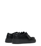 Clarks x Martine Rose Women's Cur Torview Black Leather
