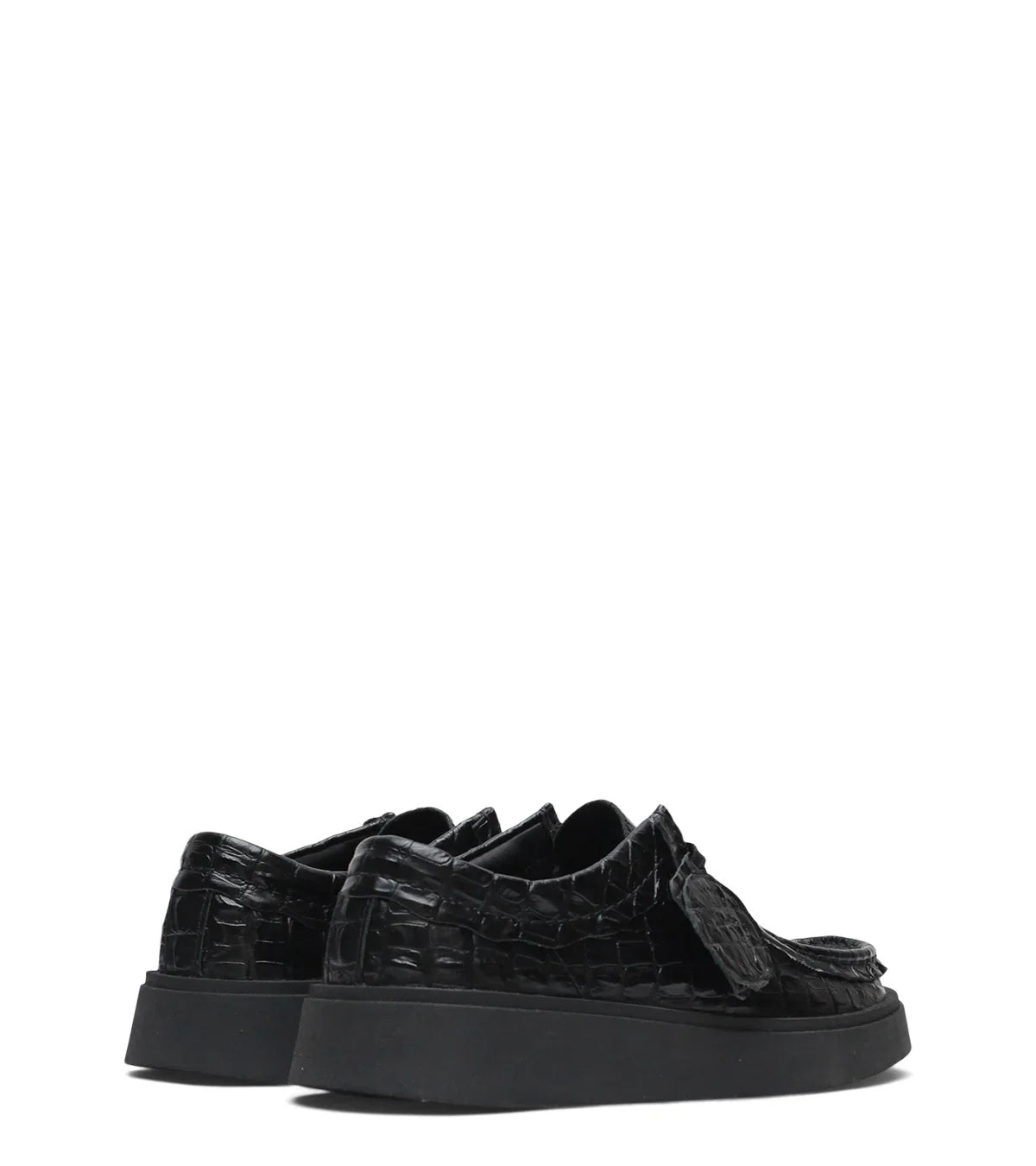 Clarks x Martine Rose Women's Cur Torview Black Leather