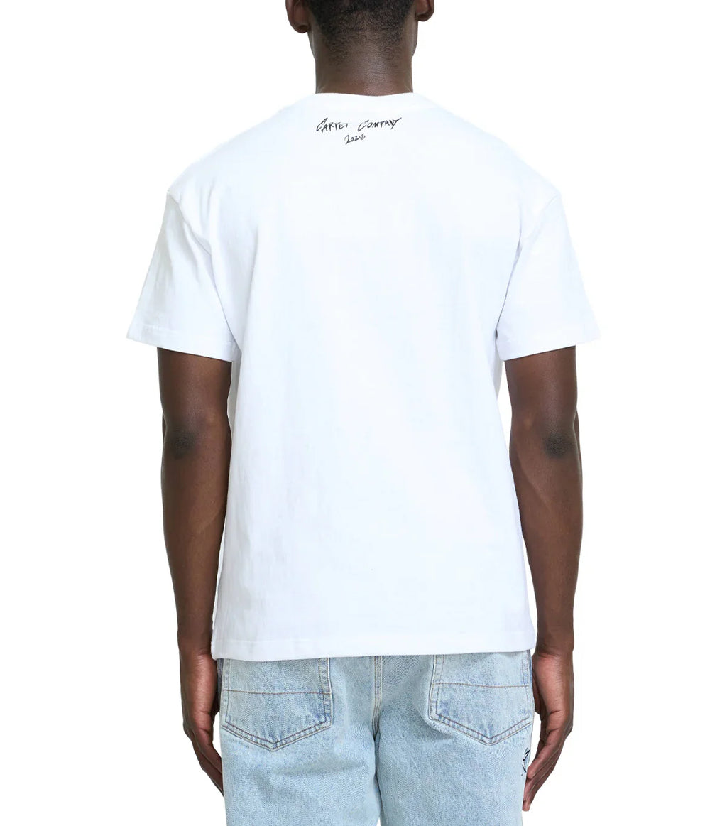 Carpet Company C-Star Metallic T-Shirt White