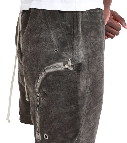 Rick Owens DRKSHDW Bauhaus Shorts Tan