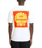 SOMEWHERE Shell T-Shirt White