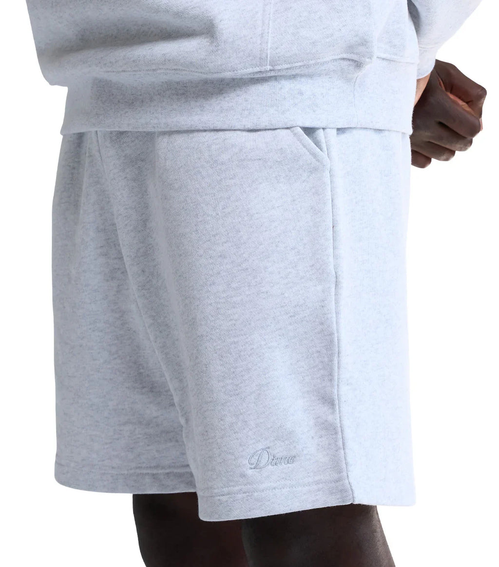 Dime Cursive Small Logo Sweatshorts Ash
