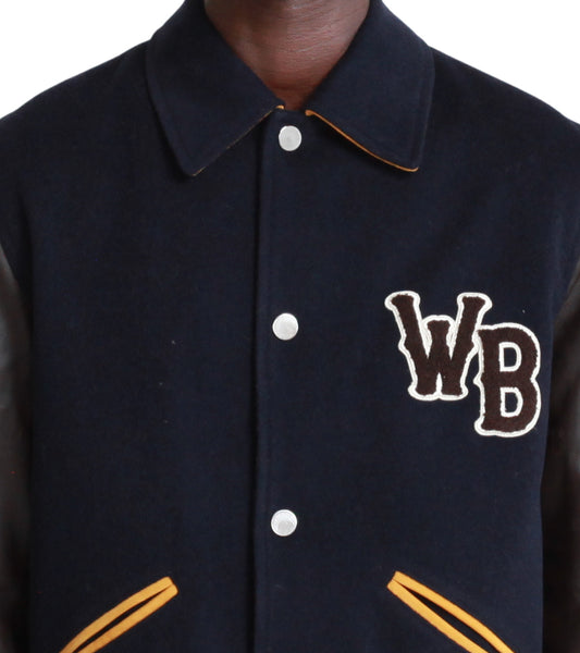 Wales Bonner Prince Varsity Brown Navy