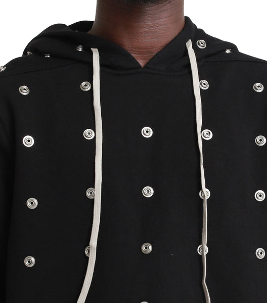 Rick Owens DRKSHDW Granbury Hoodie Black