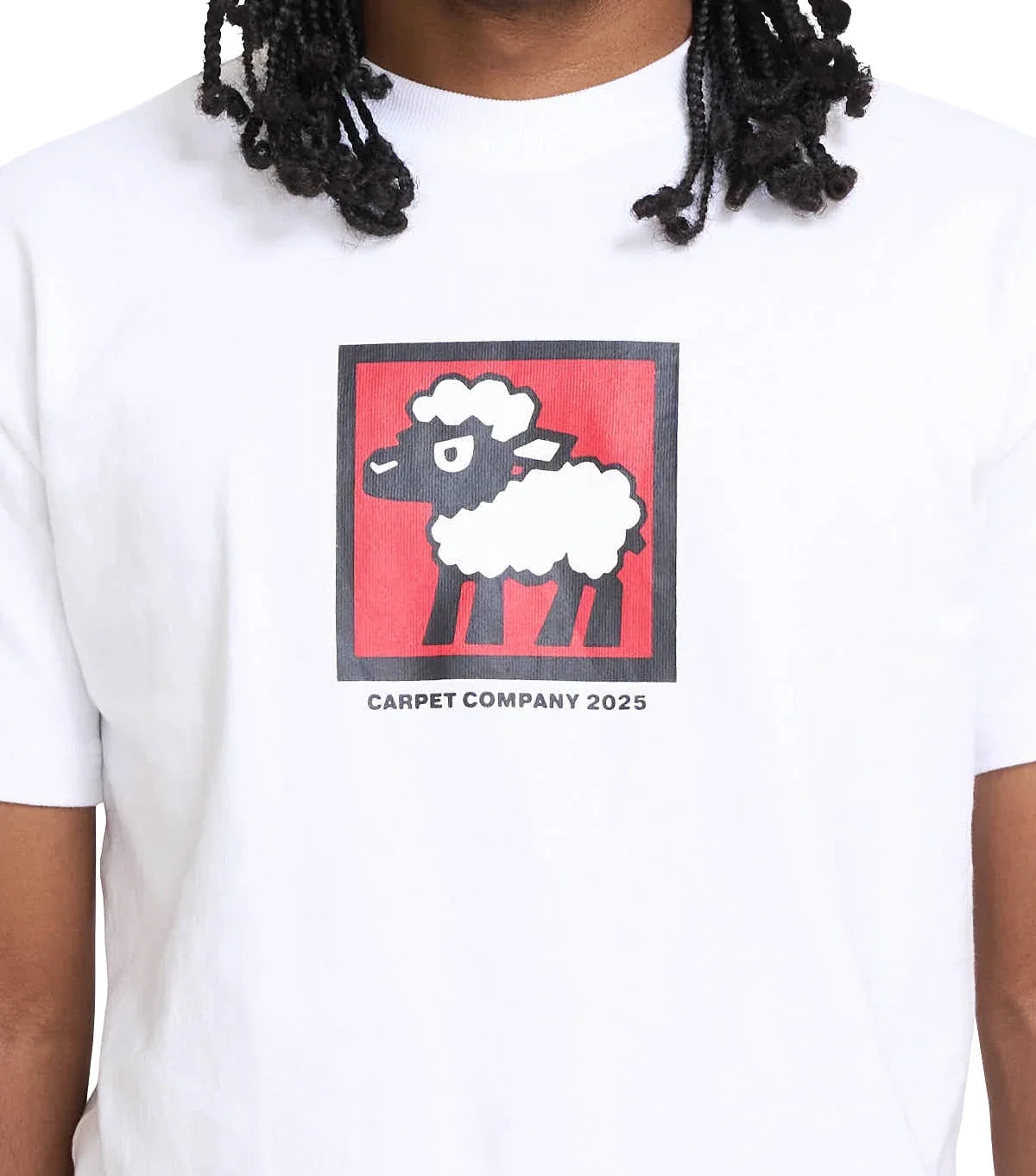 Carpet Company Sheep T-Shirt White