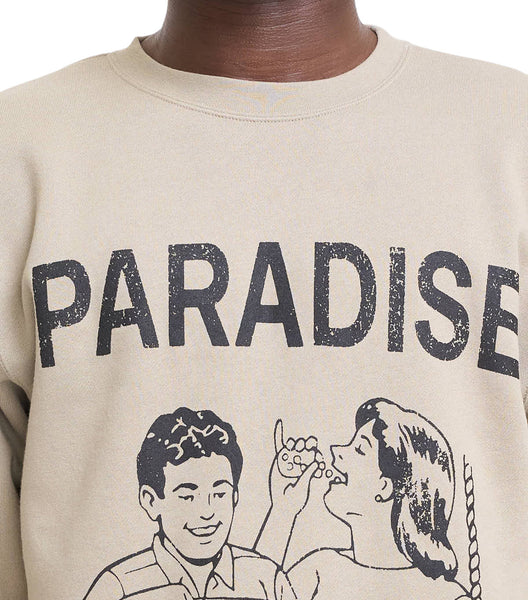 Paradise Good Times Sweatshirt Cement