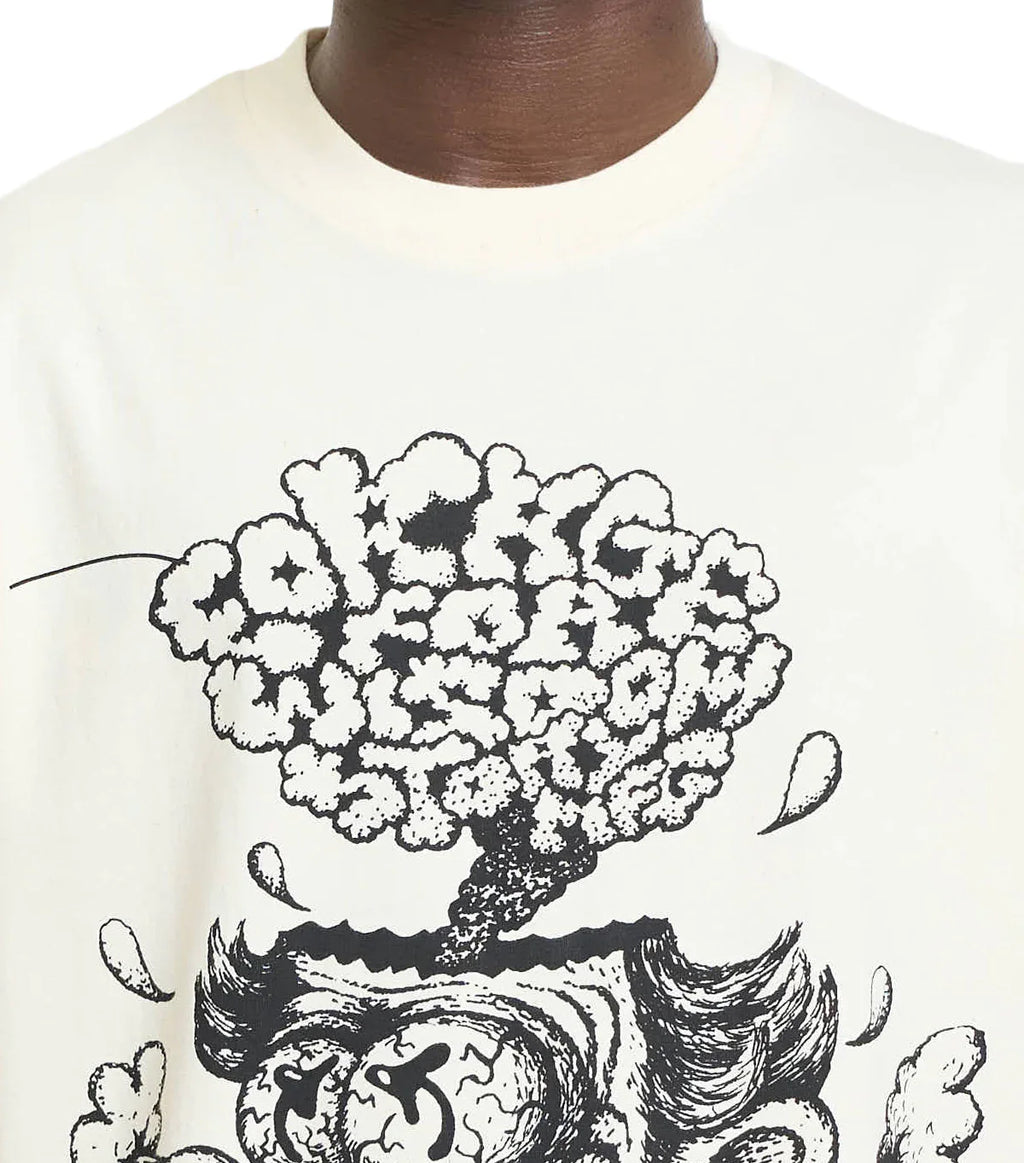 Story MFG Forage Brain T-Shirt Cream