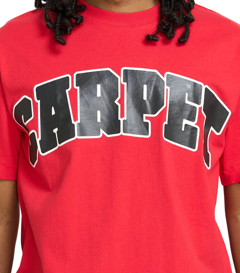 Carpet Company Varsity T-Shirt Red