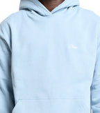 Dime Cursive Small Logo Hoodie Blue Fog