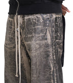 Rick Owens DRKSHDW Geth Belas Black Washed Foil