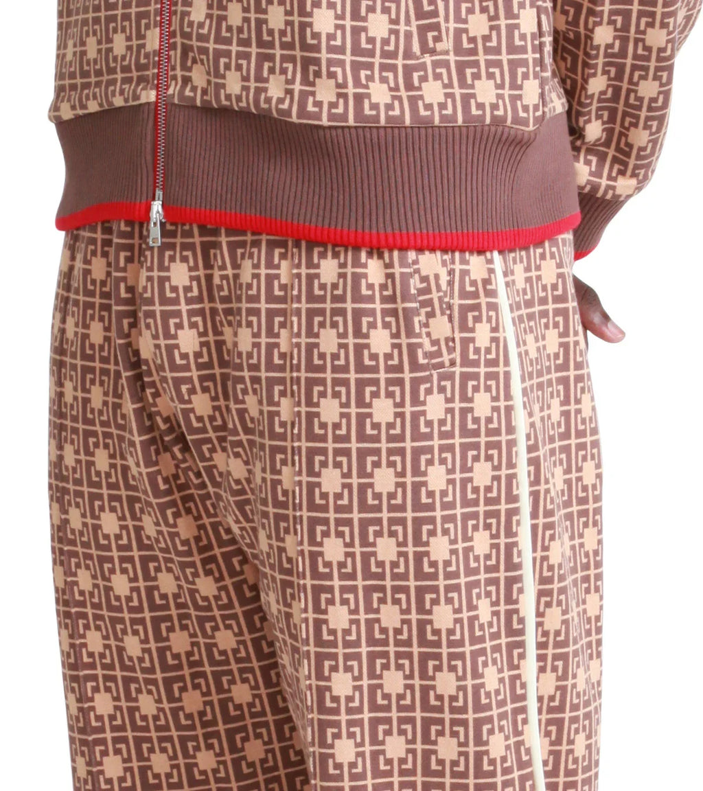 Wales Bonner Power Track Pant Orange Brown