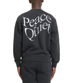 Museum of Peace & Quiet Warped Crewneck Black