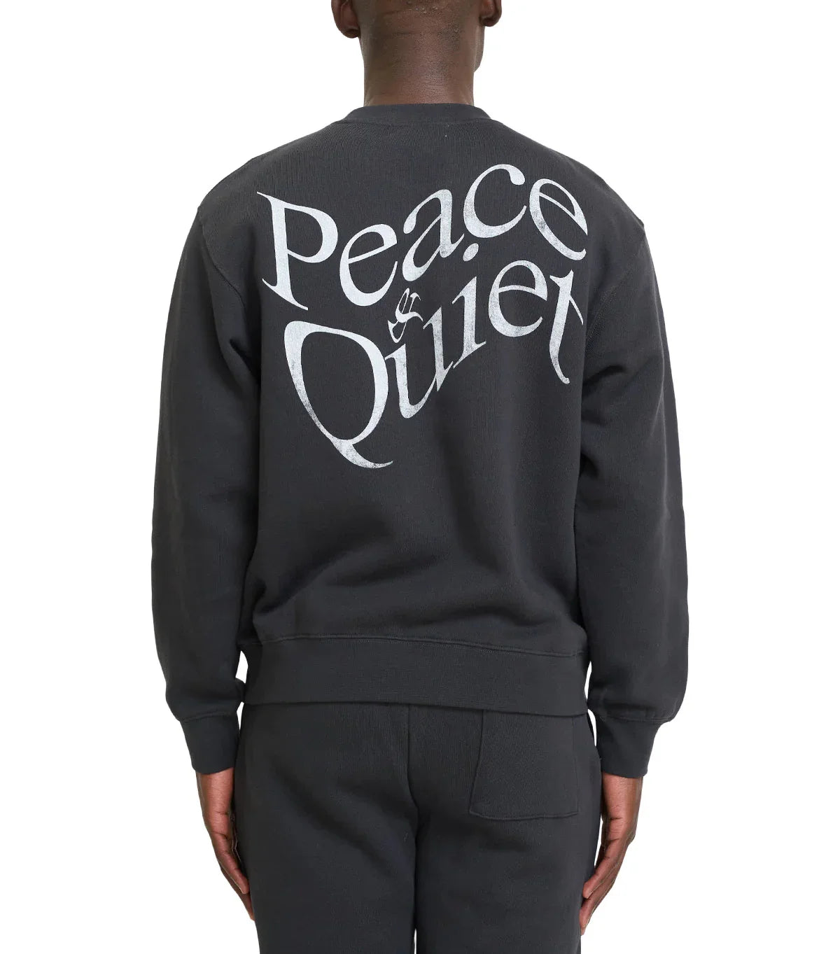 Museum of Peace & Quiet Warped Crewneck Black