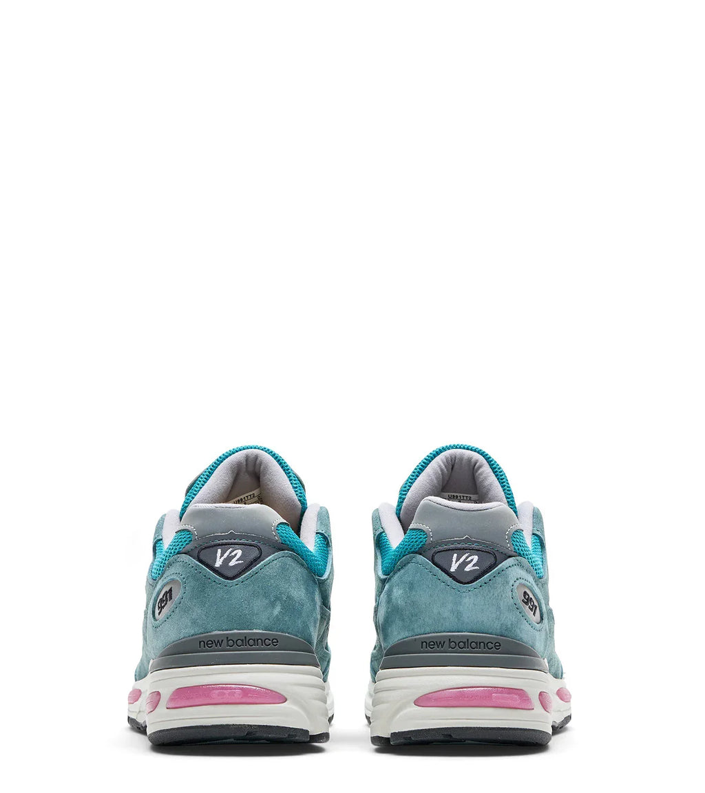 New Balance Made In UK 991v2 Porcelain Green