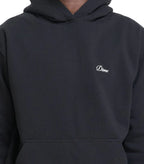 Dime Cursive Small Logo Hoodie Black