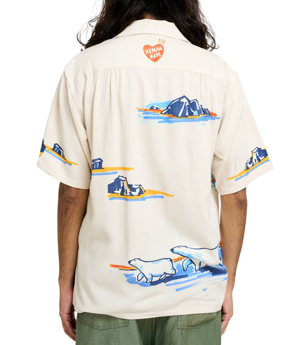 Human Made Printed Shirt White