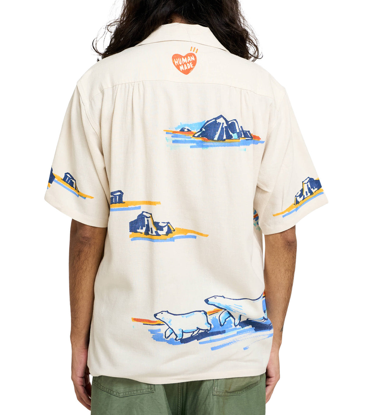 Human Made Printed Shirt White