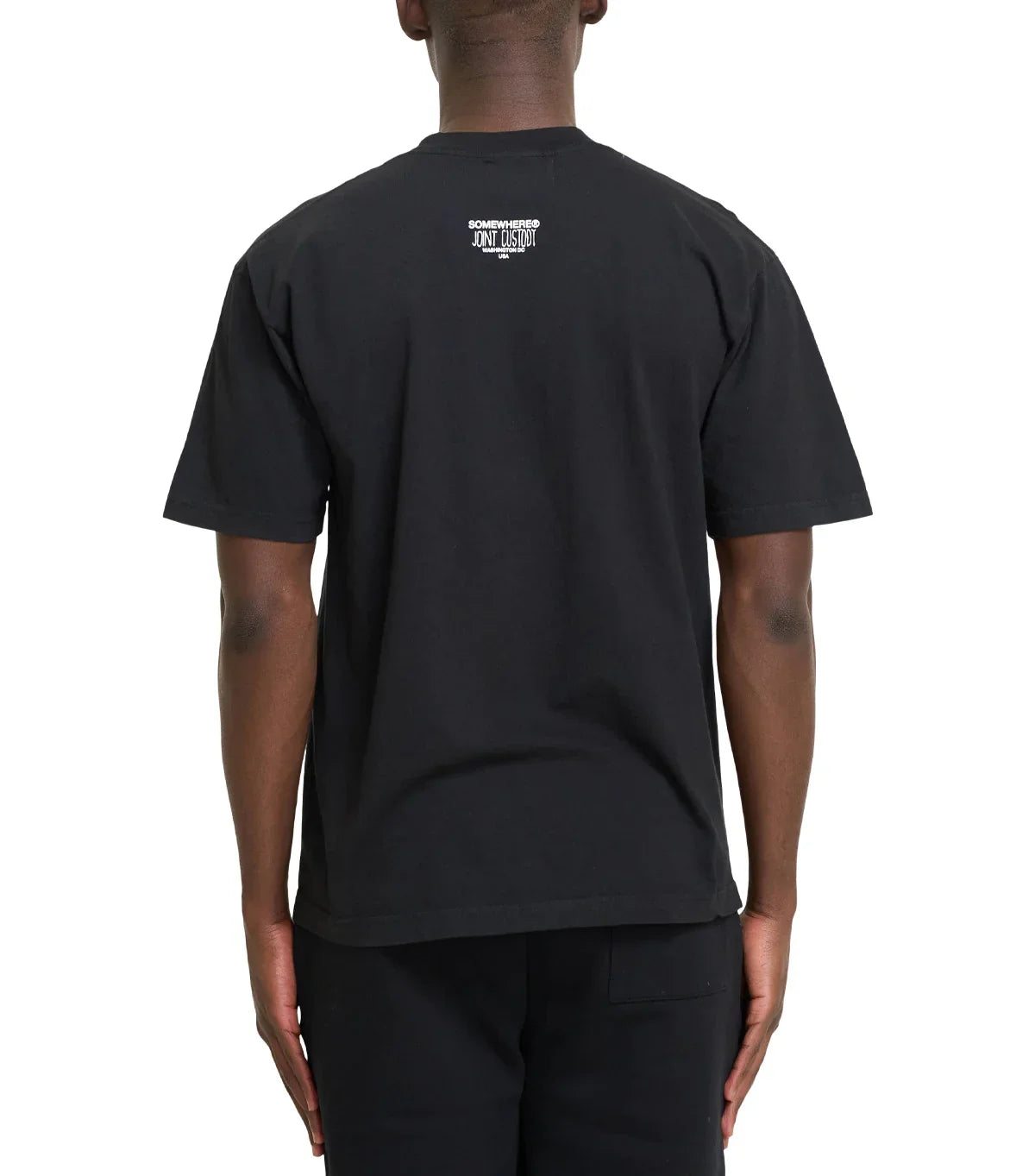 SOMEWHERE x Joint Custody T-Shirt Black