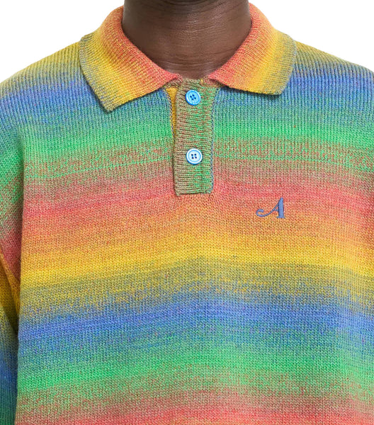 Awake NY Gradient Knit Polo Multi