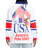 Nike USA X V.A.A Rugby Shirt White Red