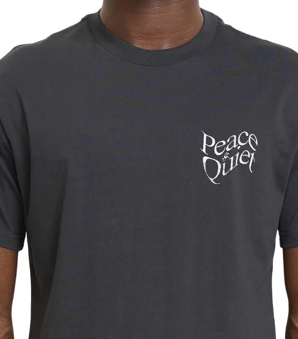 Museum of Peace & Quiet Warped T-Shirt Black