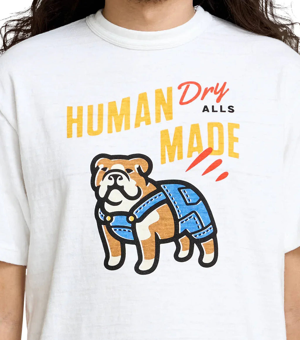 Human Made Dog Graphic T-Shirt White