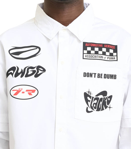 Puma x A$AP Rocky Layered Shirt White