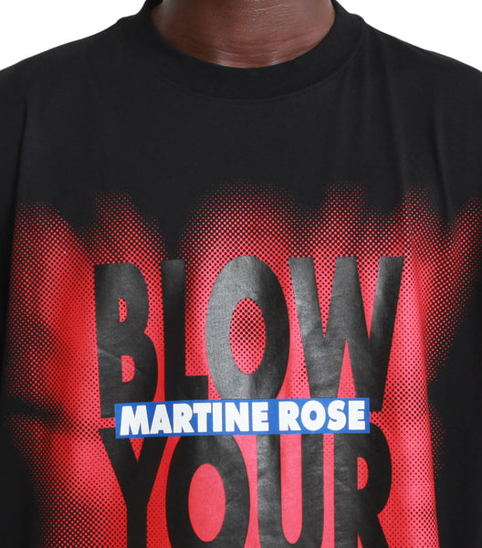 Martine Rose Oversized T-Shirt Black