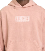 IRAK Tonal Hoodie Rose
