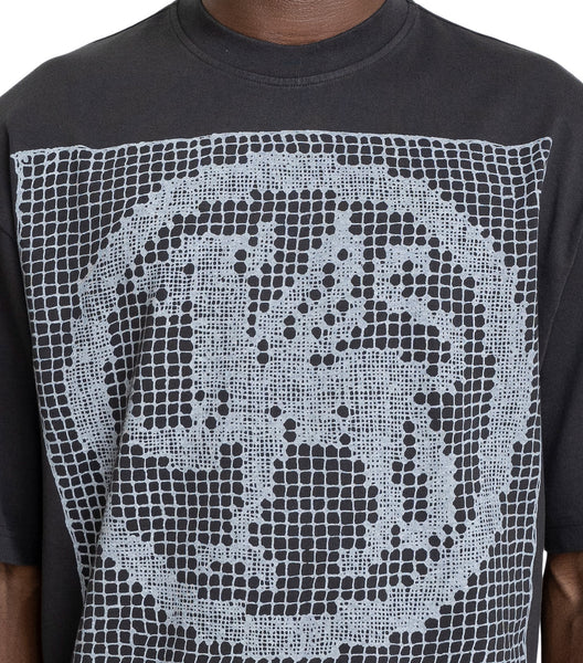 The Trilogy Tapes Filet Lace T-Shirt Black