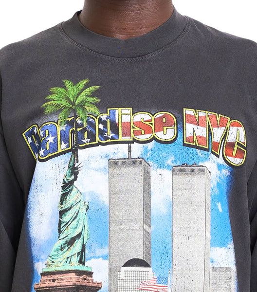 Paradise God Bless Paradise T-Shirt Black