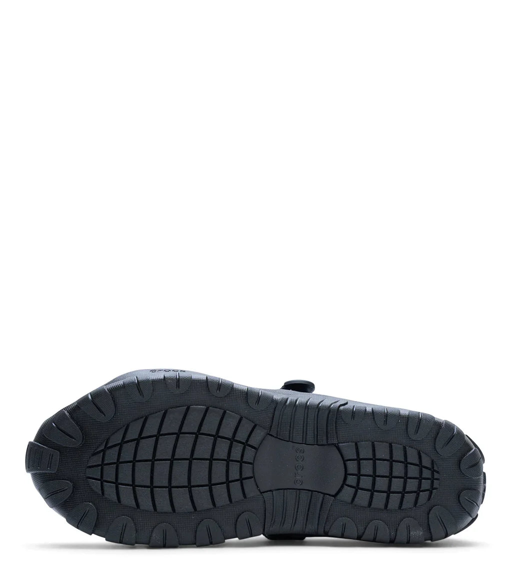 Crocs Terre Black Silver Metallic
