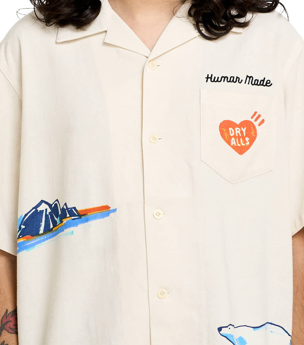 Human Made Printed Shirt White