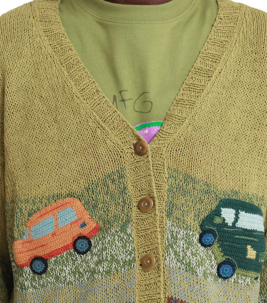 Story MFG Twinsun Cardigan Sage