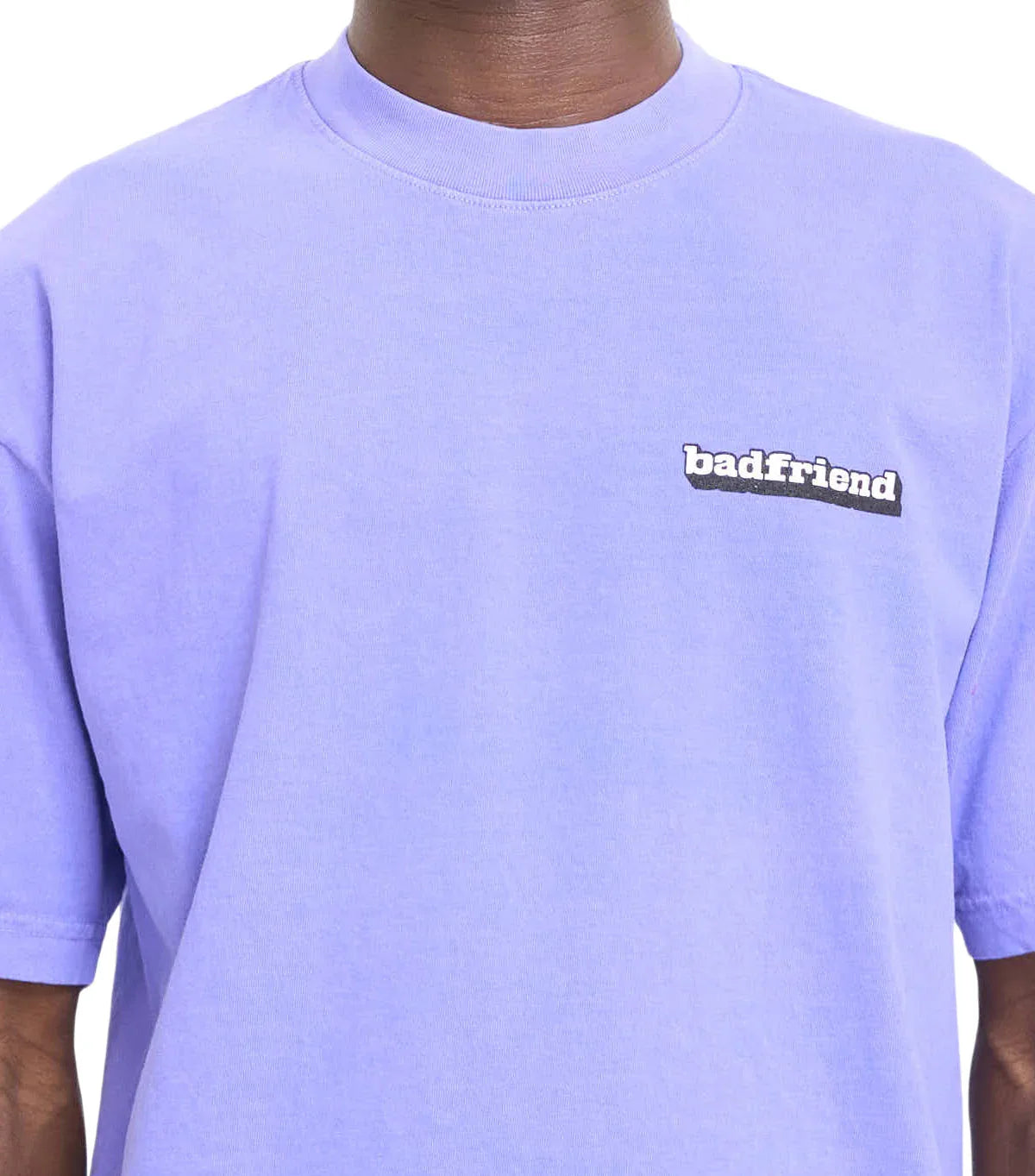 Badfriend Bar Logo T-Shirt Neon Blue