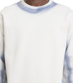 The Trilogy Tapes Overdyed Crew Grey Blue