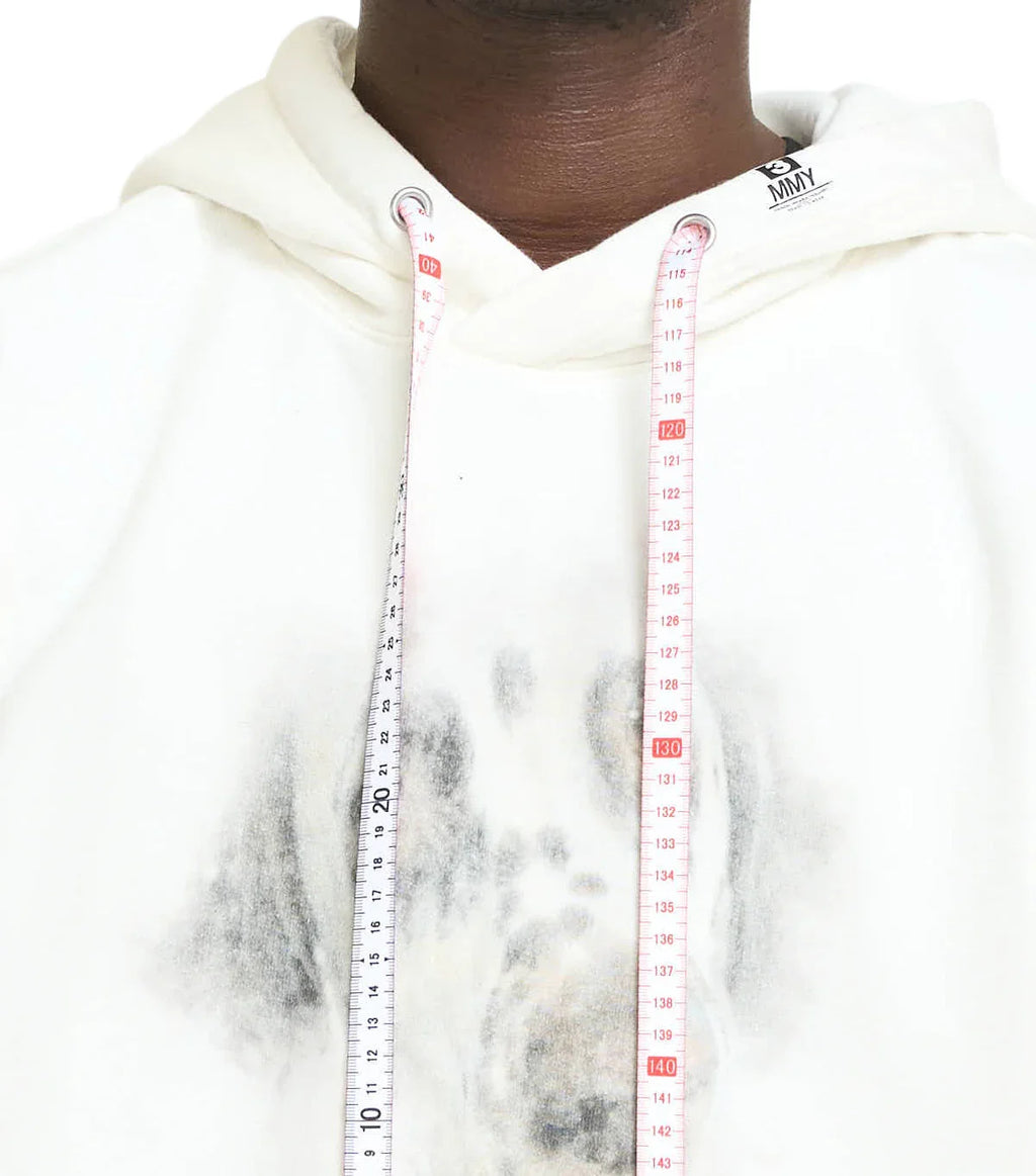 Mihara Yasuhiro Dog Printed Hoodie White