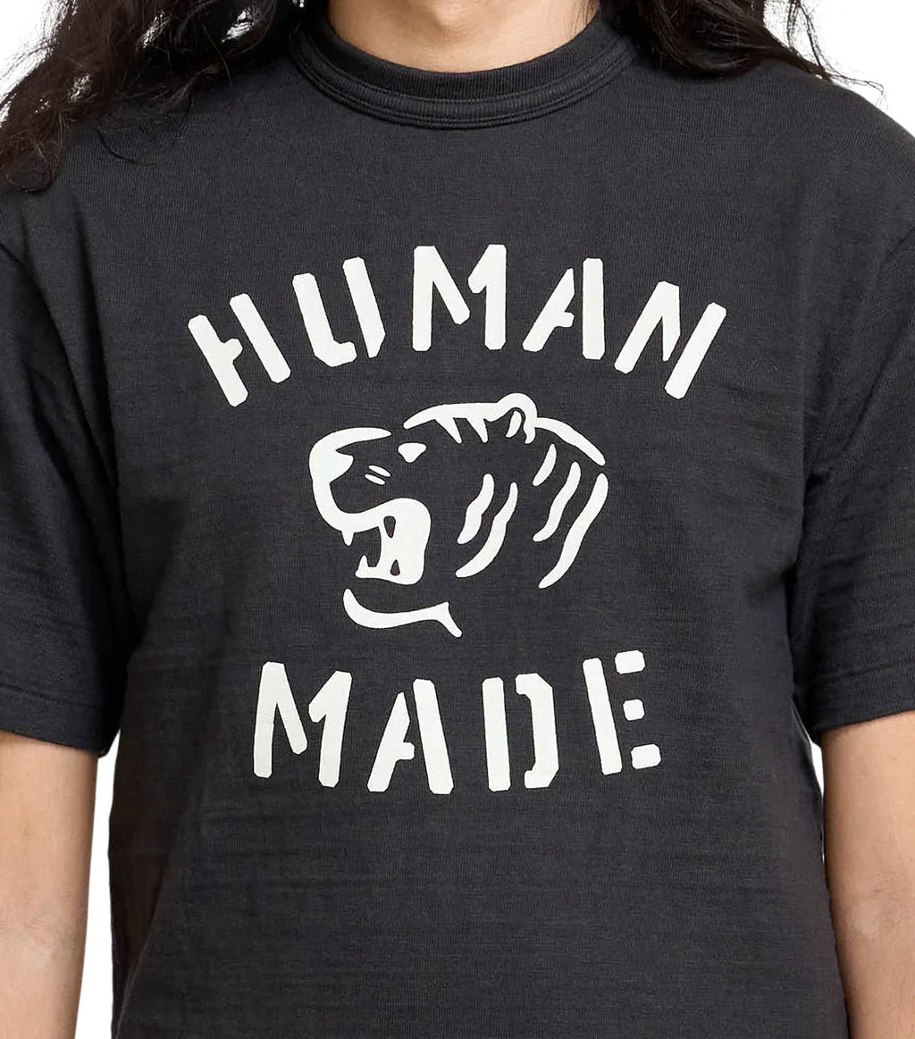 Human Made Tiger Graphic T-Shirt Black