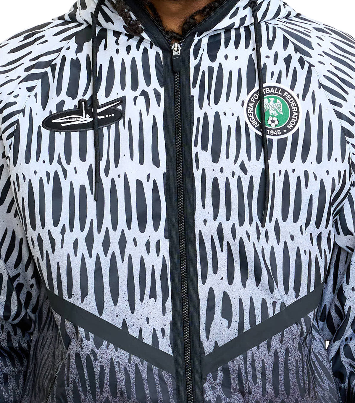 Nike Nigeria x Slawn Jacket Black White – SOMEWHERE