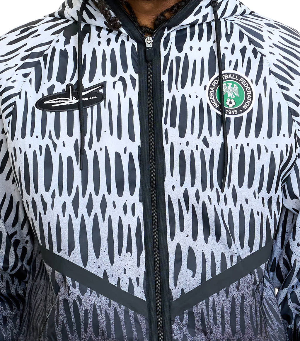 Nike Nigeria x Slawn Jacket Black White