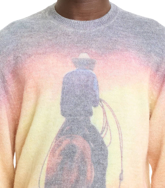 One Of These Days But That Was A Dream Knit Sweater Multi