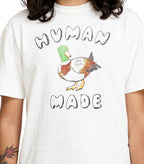 Human Made Cartoon Duck Graphic T-Shirt White