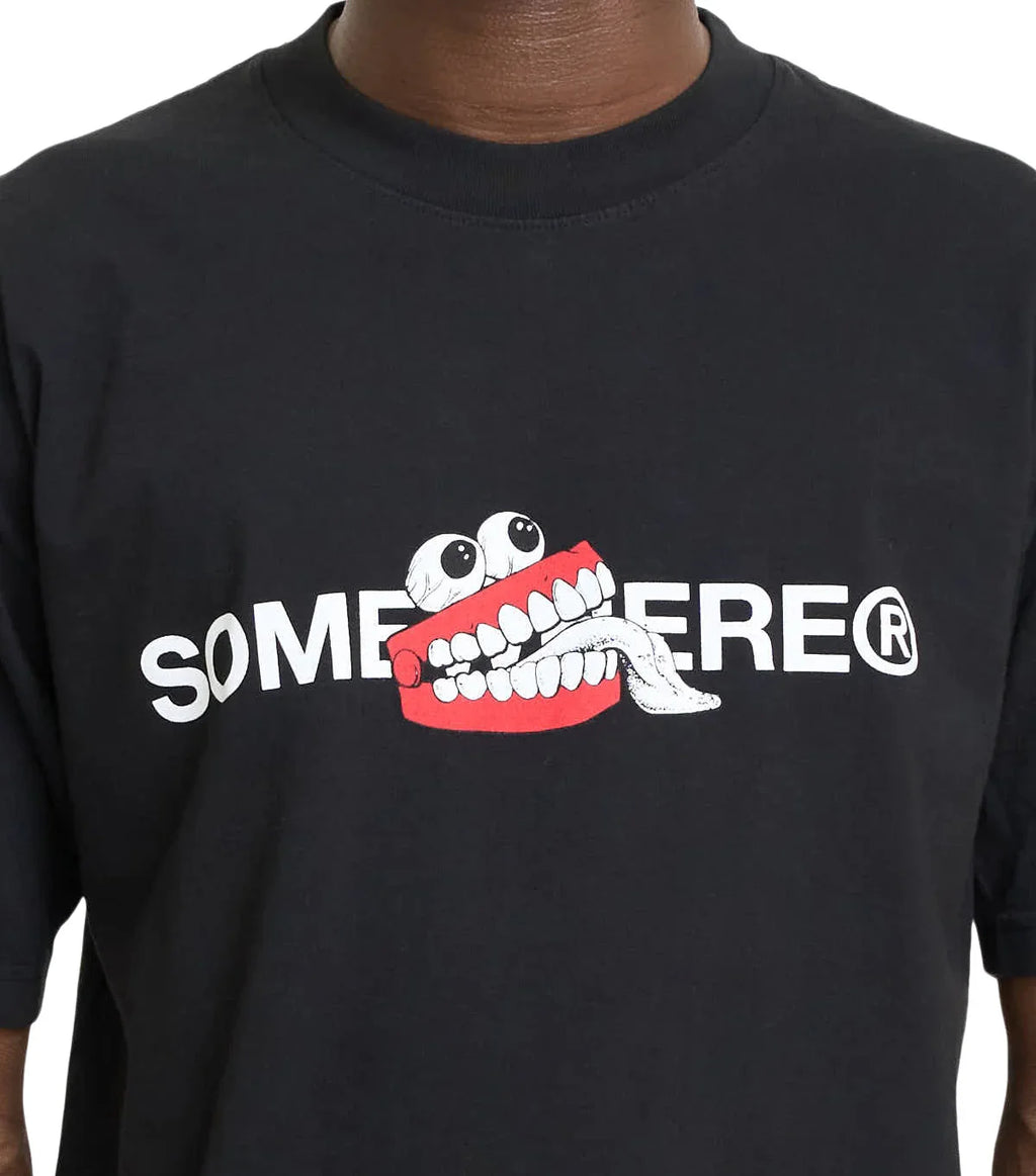SOMEWHERE x Joint Custody T-Shirt Black