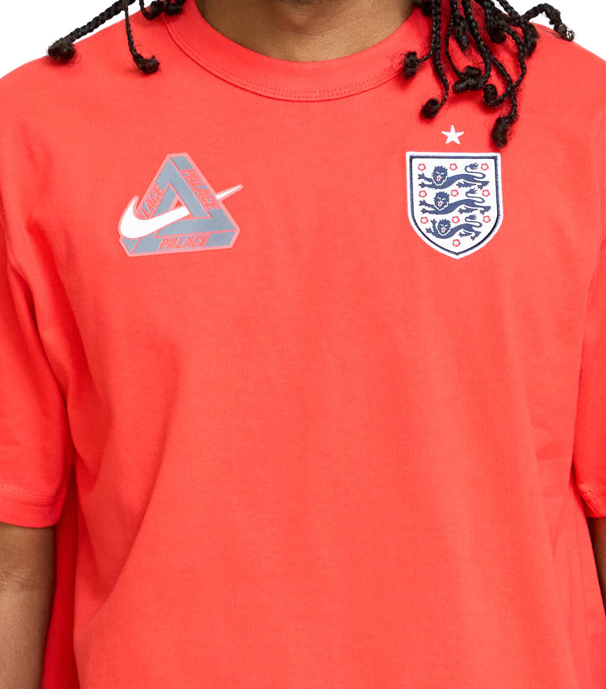 Nike England x Palace T-Shirt Crimson
