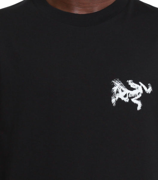 Arc'teryx Kragg Sl Cotton Bird Tile Long Sleeve Black