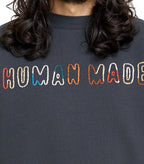 Human Made Embroidered Sweatshirt Black